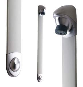 Saracen Commercial Water Controls -  Saracen Slimline Shower Panel T/f Te